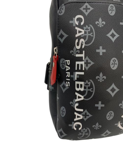 CASTELBAJAC（カステルバジャック）CASTELBAJAC (カステルバジャック) ワンショルダーバッグ ブラックの古着・服飾アイテム