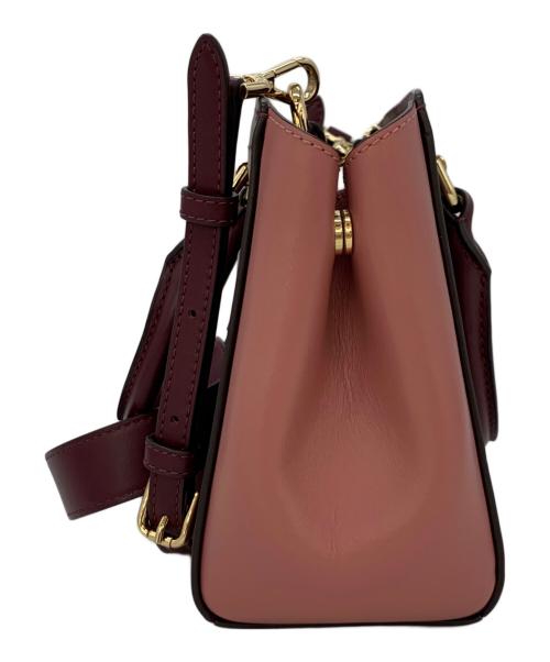 MICHAEL KORS（マイケルコース）MICHAEL KORS (マイケルコース) 2WAYショルダーバッグ ブラウンの古着・服飾アイテム