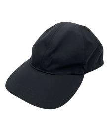 PRADA（プラダ）の古着「Re-Nylon ベースボールキャップ」｜ブラック