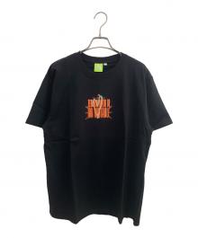 Mrs.GREEN APPLE（ミセスグリーンアップル）の古着「プリントTシャツ」｜ブラック