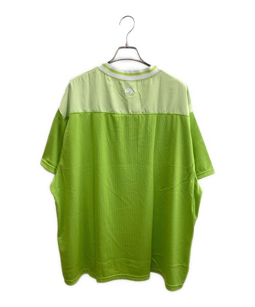 Mrs.GREEN APPLE（ミセスグリーンアップル）Mrs.GREEN APPLE (ミセスグリーンアップル) メッシュTシャツ 黄緑 サイズ:L 未使用品の古着・服飾アイテム