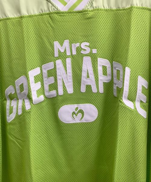 Mrs.GREEN APPLE（ミセスグリーンアップル）Mrs.GREEN APPLE (ミセスグリーンアップル) メッシュTシャツ 黄緑 サイズ:L 未使用品の古着・服飾アイテム