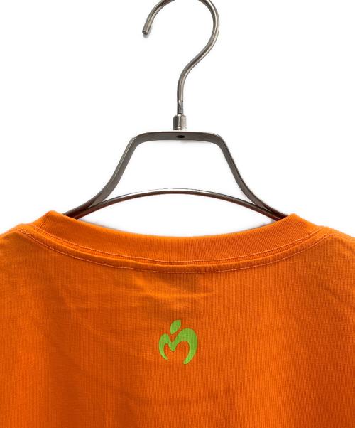 Mrs.GREEN APPLE（ミセスグリーンアップル）Mrs.GREEN APPLE (ミセスグリーンアップル) プリントTシャツ オレンジ サイズ:L 未使用品の古着・服飾アイテム