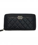 CHANELシャネル）の古着「ボーイシャネル」｜ブラック