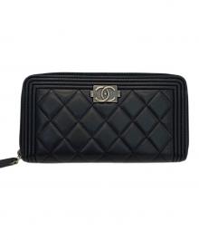 CHANEL（シャネル）の古着「ボーイシャネル」｜ブラック