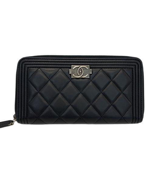 CHANEL（シャネル）CHANEL (シャネル) ボーイシャネル ブラックの古着・服飾アイテム
