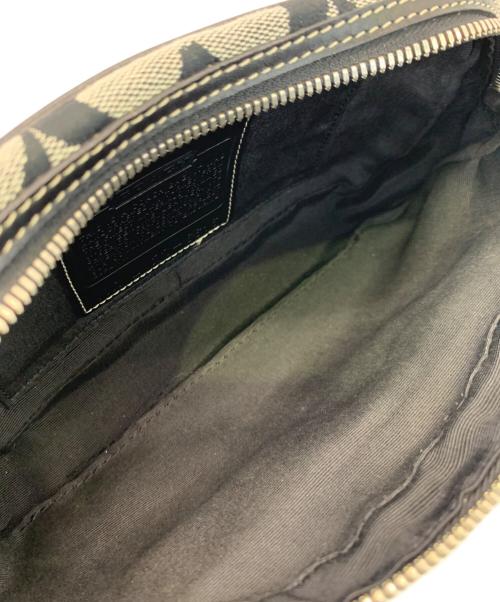 COACH（コーチ）COACH (コーチ) ショルダーバッグ グレー×ブラックの古着・服飾アイテム