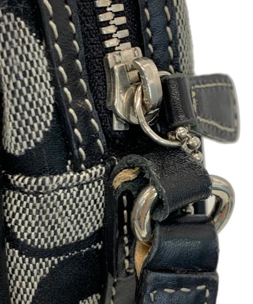 COACH（コーチ）COACH (コーチ) ショルダーバッグ グレー×ブラックの古着・服飾アイテム
