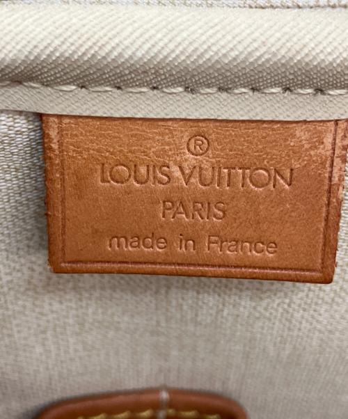 LOUIS VUITTON（ルイ ヴィトン）LOUIS VUITTON (ルイ ヴィトン) ドーヴィル(ボーリングヴァニティ) ブラウンの古着・服飾アイテム