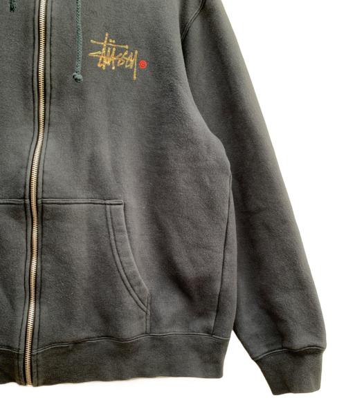 stussy（ステューシー）stussy (ステューシー) ジップパーカー ネイビー サイズ:Ｍの古着・服飾アイテム