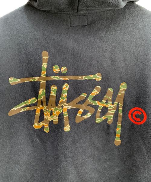 stussy（ステューシー）stussy (ステューシー) ジップパーカー ネイビー サイズ:Ｍの古着・服飾アイテム