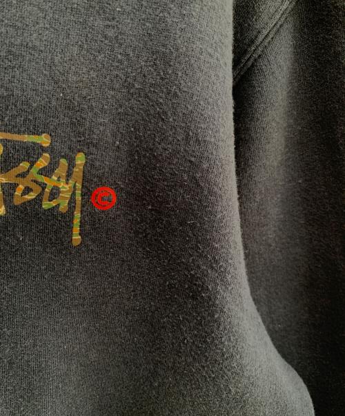 stussy（ステューシー）stussy (ステューシー) ジップパーカー ネイビー サイズ:Ｍの古着・服飾アイテム