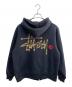 stussy (ステューシー) ジップパーカー ネイビー サイズ:Ｍ：14000円