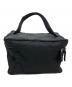 PRADA (プラダ) バニティバッグ ブラック：10000円