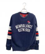NEW BALANCEニューバランス）の古着「NEW BALANCE/Golf BSTN 防風セーター」｜ネイビー
