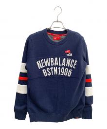 NEW BALANCE（ニューバランス）の古着「NEW BALANCE/Golf BSTN 防風セーター」｜ネイビー