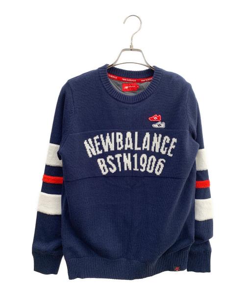 NEW BALANCE（ニューバランス）NEW BALANCE (ニューバランス) NEW BALANCE/Golf BSTN 防風セーター ネイビー サイズ:Ｍの古着・服飾アイテム