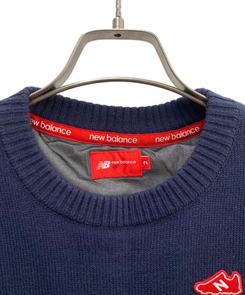 NEW BALANCE（ニューバランス）NEW BALANCE (ニューバランス) NEW BALANCE/Golf BSTN 防風セーター ネイビー サイズ:Ｍの古着・服飾アイテム