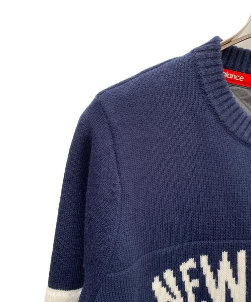 NEW BALANCE（ニューバランス）NEW BALANCE (ニューバランス) NEW BALANCE/Golf BSTN 防風セーター ネイビー サイズ:Ｍの古着・服飾アイテム