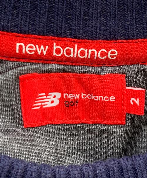 NEW BALANCE（ニューバランス）NEW BALANCE (ニューバランス) NEW BALANCE/Golf BSTN 防風セーター ネイビー サイズ:Ｍの古着・服飾アイテム