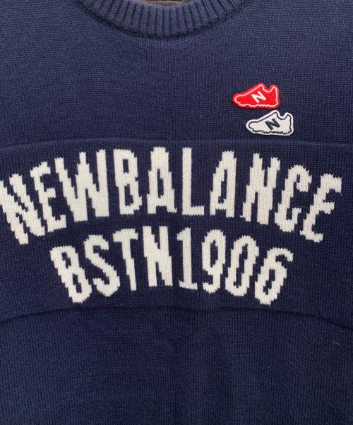 NEW BALANCE（ニューバランス）NEW BALANCE (ニューバランス) NEW BALANCE/Golf BSTN 防風セーター ネイビー サイズ:Ｍの古着・服飾アイテム