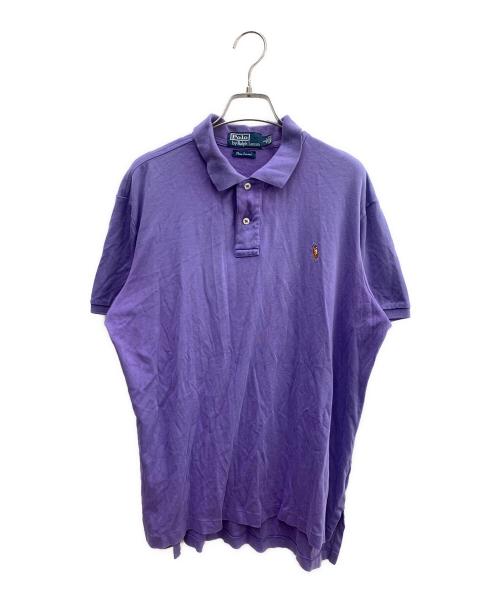 POLO RALPH LAUREN（ポロ・ラルフローレン）POLO RALPH LAUREN (ポロ・ラルフローレン) 半袖ポロシャツ パープル サイズ:Lの古着・服飾アイテム