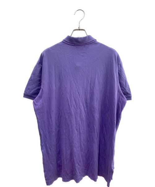 POLO RALPH LAUREN（ポロ・ラルフローレン）POLO RALPH LAUREN (ポロ・ラルフローレン) 半袖ポロシャツ パープル サイズ:Lの古着・服飾アイテム