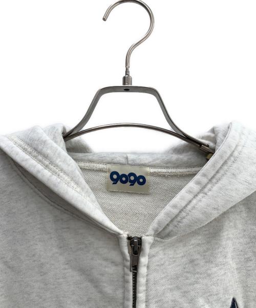 9090（9090）9090 (9090) ジップパーカー グレー サイズ:Ｓの古着・服飾アイテム