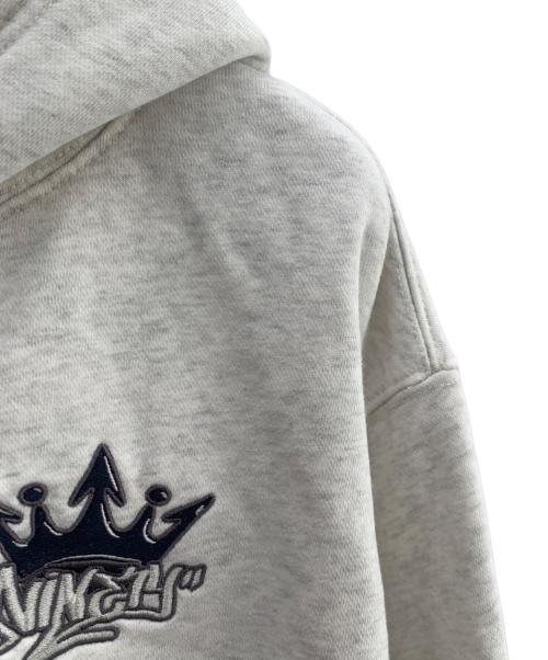 9090（9090）9090 (9090) ジップパーカー グレー サイズ:Ｓの古着・服飾アイテム