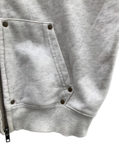 9090（9090）9090 (9090) ジップパーカー グレー サイズ:Ｓの古着・服飾アイテム