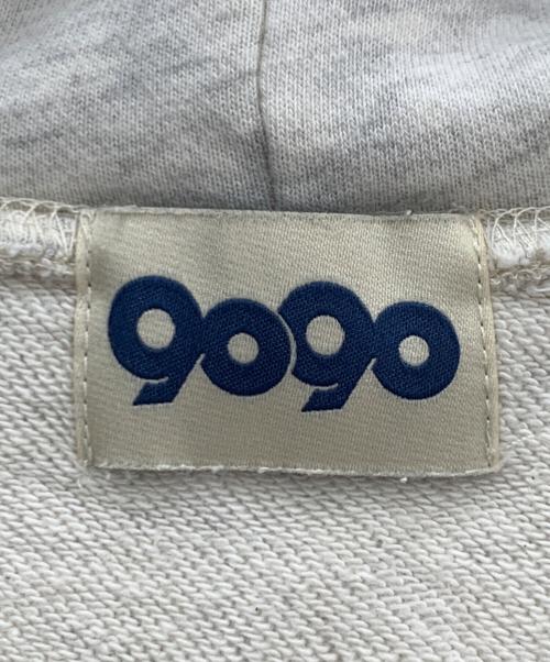 9090（9090）9090 (9090) ジップパーカー グレー サイズ:Ｓの古着・服飾アイテム