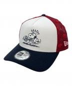 New Era×PEANUTSニューエラ×ピーナッツ）の古着「メッシュキャップ」｜マルチカラー