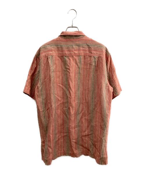 Patagonia（パタゴニア）Patagonia (パタゴニア) 半袖シャツ レッド×グリーン サイズ:Ｍの古着・服飾アイテム