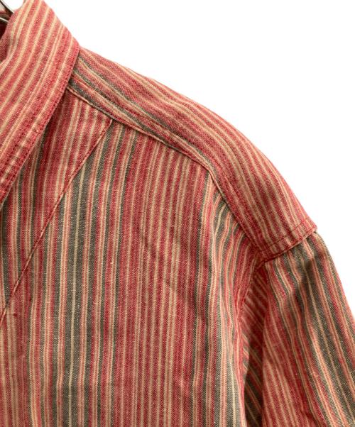 Patagonia（パタゴニア）Patagonia (パタゴニア) 半袖シャツ レッド×グリーン サイズ:Ｍの古着・服飾アイテム