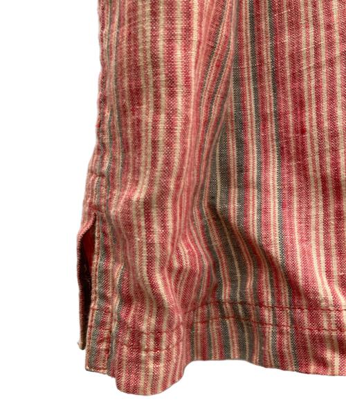 Patagonia（パタゴニア）Patagonia (パタゴニア) 半袖シャツ レッド×グリーン サイズ:Ｍの古着・服飾アイテム