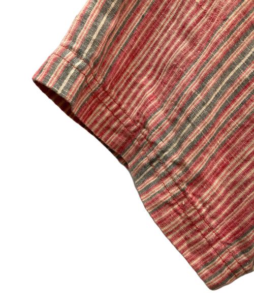 Patagonia（パタゴニア）Patagonia (パタゴニア) 半袖シャツ レッド×グリーン サイズ:Ｍの古着・服飾アイテム