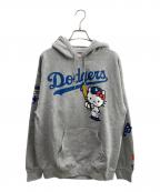 Sanrio×Dodgersサンリオ×ドジャース）の古着「パーカー」｜グレー