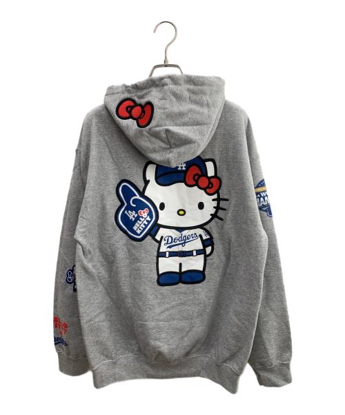 Sanrio（サンリオ）Sanrio (サンリオ) Dodgers (ドジャース) パーカー グレー サイズ:Ｍの古着・服飾アイテム