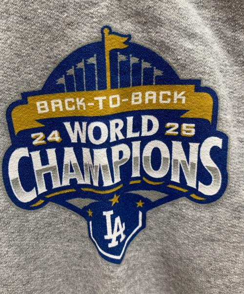 Sanrio（サンリオ）Sanrio (サンリオ) Dodgers (ドジャース) パーカー グレー サイズ:Ｍの古着・服飾アイテム