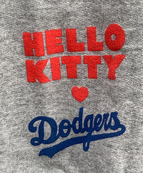 Sanrio（サンリオ）Sanrio (サンリオ) Dodgers (ドジャース) パーカー グレー サイズ:Ｍの古着・服飾アイテム