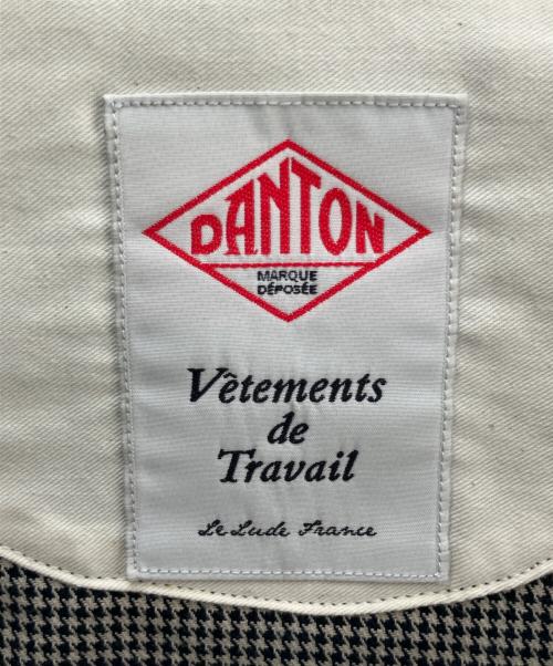 DANTON（ダントン）DANTON (ダントン) ジャケット ホワイト×ブラック サイズ:不明の古着・服飾アイテム