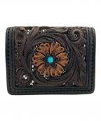 KC's LEATHER CRAFTケーシーズ）の古着「アルチザン」｜ブラック×ブラウン