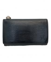 LOUIS VUITTON（ルイ ヴィトン）の古着「ポルトモネ・ビエ・トレゾール」｜ブラック