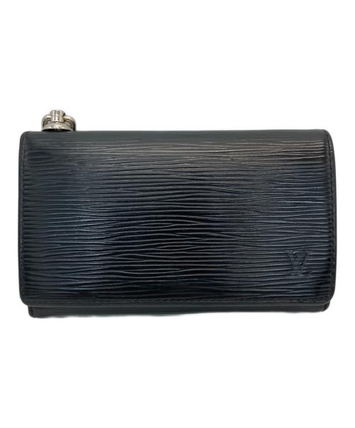 LOUIS VUITTON（ルイ ヴィトン）LOUIS VUITTON (ルイ ヴィトン) ポルトモネ・ビエ・トレゾール ブラックの古着・服飾アイテム