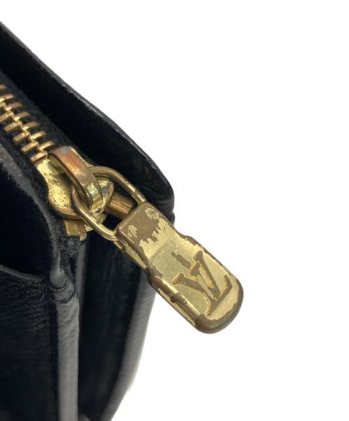 LOUIS VUITTON（ルイ ヴィトン）LOUIS VUITTON (ルイ ヴィトン) ポルトモネ・ビエ・トレゾール ブラックの古着・服飾アイテム