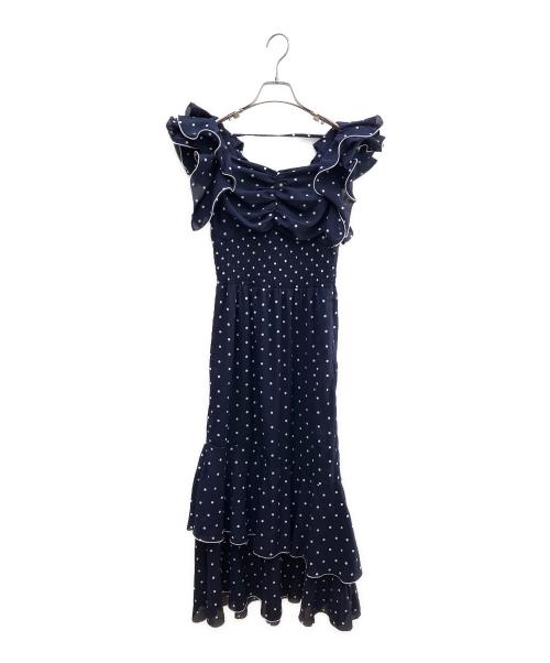 Snidel（スナイデル）Snidel (スナイデル) ノースリーブワンピース ネイビー 未使用品の古着・服飾アイテム
