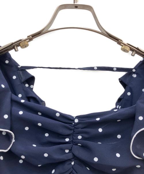 Snidel（スナイデル）Snidel (スナイデル) ノースリーブワンピース ネイビー 未使用品の古着・服飾アイテム