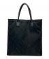 BURBERRY (バーバリー) MONOGRAM RECYCLED POLYESTER JACQUARD TOTE ブラック：70000円