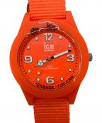 ice watchアイスウォッチ）の古着「腕時計」｜オレンジ