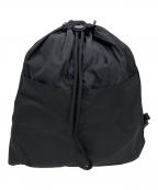 DSQUARED2ディースクエアード）の古着「DSQUARED2/DRAWSTRING BACKPACK」｜ブラック